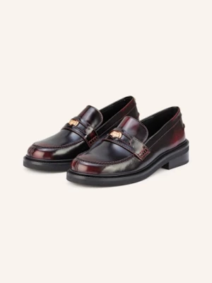 Maje Penny Loafers rot