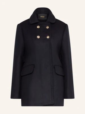 Maje Płaszcz Typu Caban blau