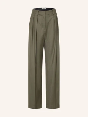 Maje Spodnie Typu Marlena gruen KHAKI