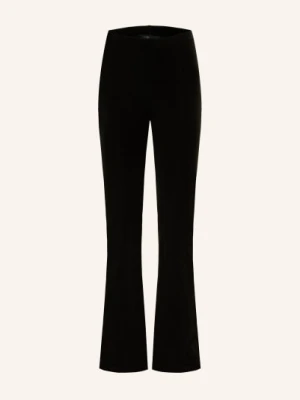 Maje Spodnie Z Niszczonymi Nogawkami schwarz