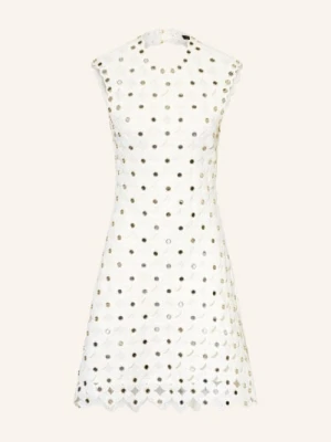 Maje Sukienka Koktajlowa Z Koronki weiss