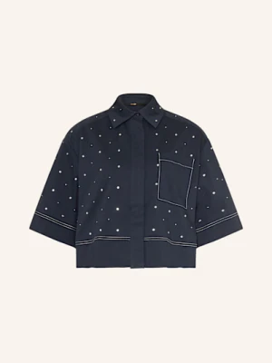 Maje Sukienka Koszulowa Z Ćwiekami blau