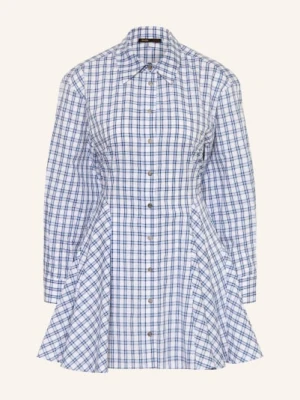 Maje Sukienka Koszulowa Z Kamieniami Ozdobnymi blau