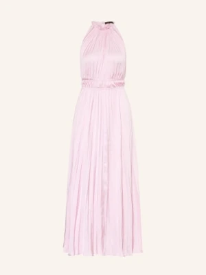 Maje Sukienka Plisowana rosa