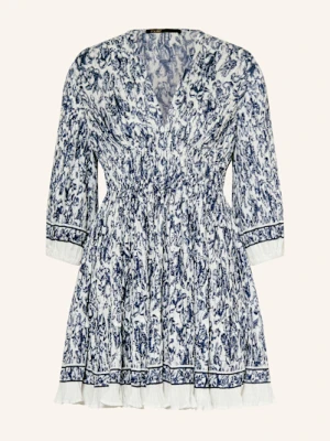 Maje Sukienka Plisowana Z Rękawem 3/4 blau