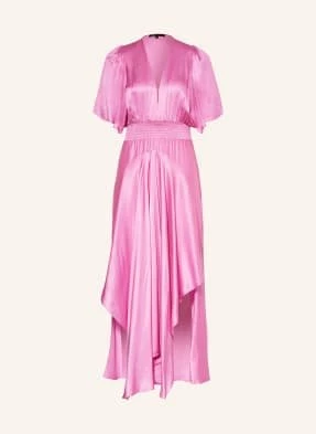 Maje Sukienka Satynowa pink