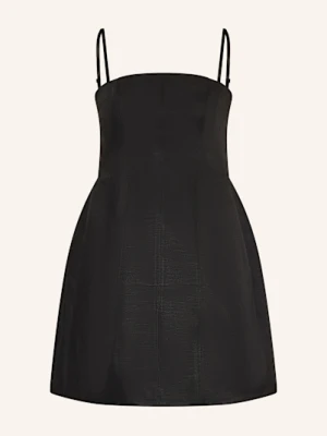 Maje Sukienka Z Dodatkiem Lnu schwarz