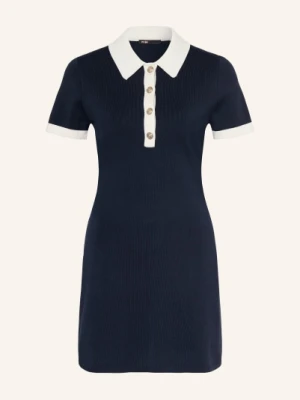 Maje Sukienka Z Dzianiny blau