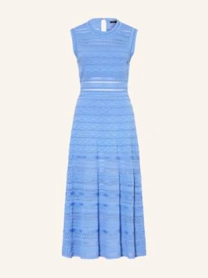 Maje Sukienka Z Dzianiny blau