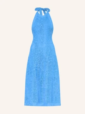 Maje Sukienka Z Dzianiny blau