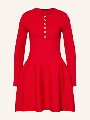 Maje Sukienka Z Dzianiny rot