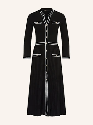 Maje Sukienka Z Dzianiny schwarz