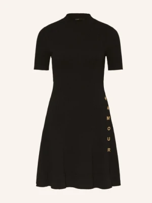 Maje Sukienka Z Dzianiny schwarz