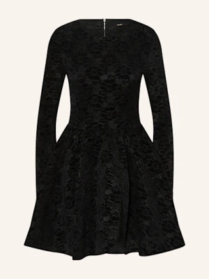 Maje Sukienka Z Koronki schwarz