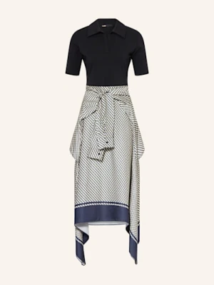 Maje Sukienka Z Mieszanki Materiałów weiss