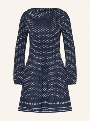 Maje Sukienka Z Plisami blau