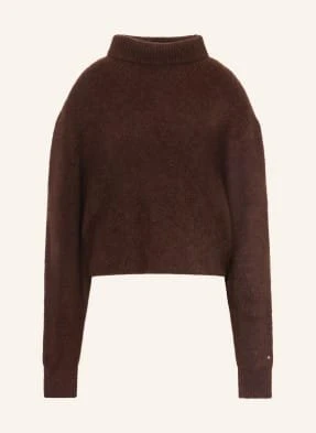 Maje Sweter Z Golfem braun