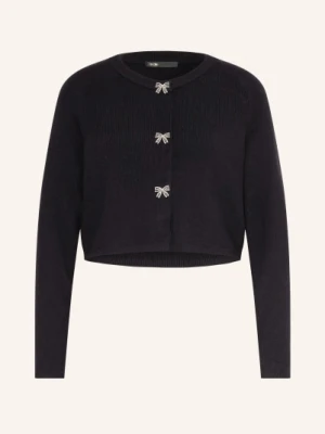 Maje Sweter Z Kamieniami Ozdobnymi blau