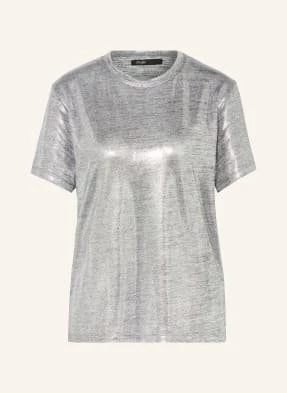 Maje T-Shirt silber