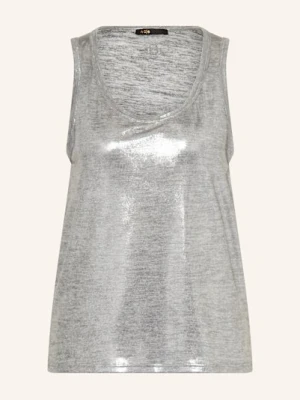 Maje Top silber