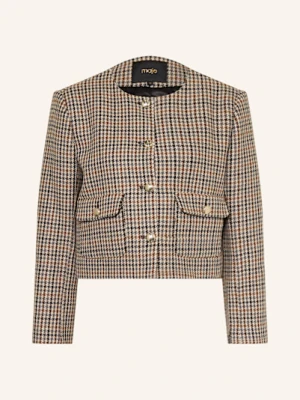 Maje Żakiet Pudełkowy beige