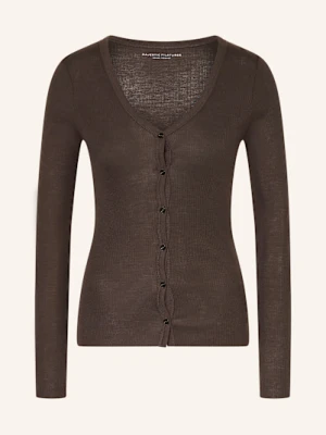 Majestic Filatures Koszulka Z Długim Rękawem braun