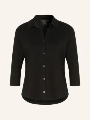 Majestic Filatures Krótka Koszula Z Rękawami 3/4 schwarz