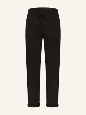 Majestic Filatures Spodnie 7/8 Daphne W Stylu Joggingowym schwarz