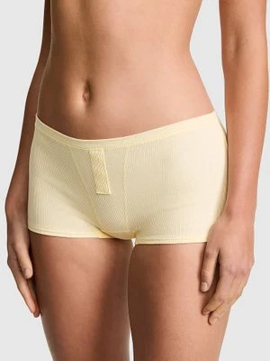 Majtki bawełniane Boyshort Victoria's Secret