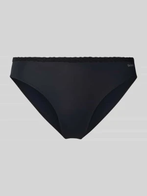 Majtki bikini o kroju slim fit z nadrukiem z logo ‘Element’ SKINY