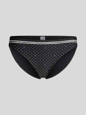 Majtki bikini w czarne/białe kropki Joop