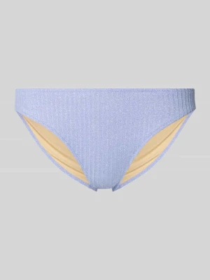 Majtki bikini w kroju slim fit o połyskującym wykończeniu model 'Tinjis' MARIE JO