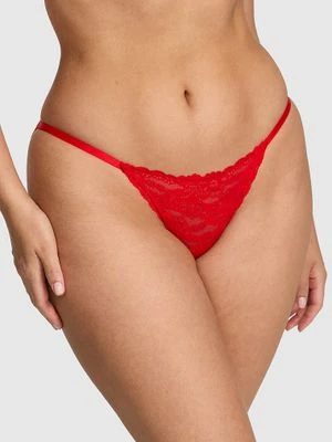 Majtki bikini z koronką Victoria's Secret 3ET8