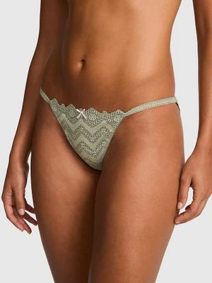 Majtki bikini z paseczkami PINK Wink Victoria's Secret
