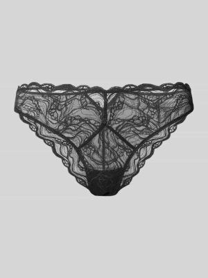 Majtki bikini z półprzezroczystego materiału Calvin Klein Underwear