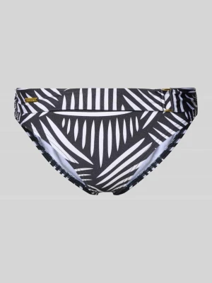 Majtki bikini z zawinięciem i detalem z metką model 'Liv' Lascana