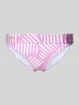 Majtki bikini z zawinięciem i detalem z metką model 'Liv' Lascana