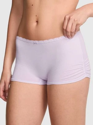 Majtki Boyshort bawełniane Victoria's Secret