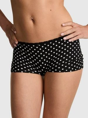 Majtki Boyshort bawełniane Victoria's Secret