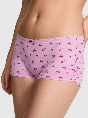 Majtki boyshort z bawełny Cotton Dorm Victoria's Secret