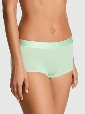 Majtki boyshort z bawełny Victoria's Secret