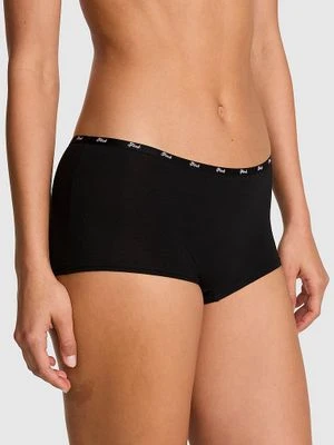Majtki boyshort z bawełny Victoria's Secret