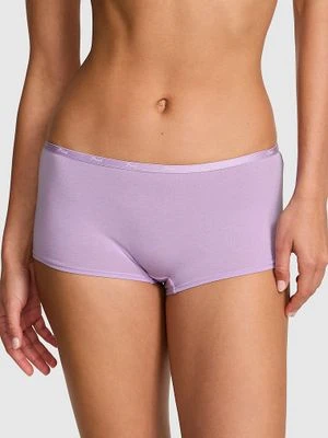 Majtki boyshort z bawełny Victoria's Secret