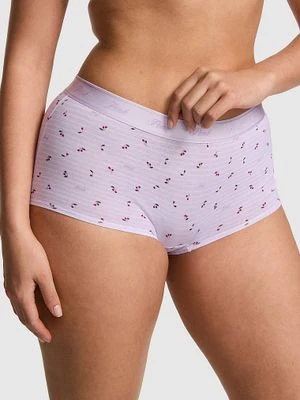 Majtki boyshort z logo Victoria's Secret