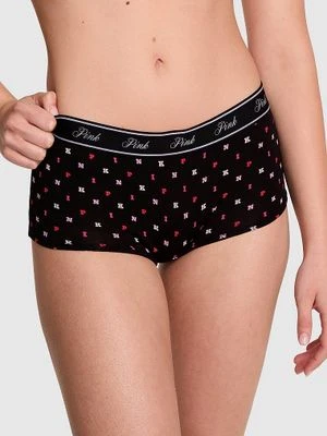 PINK Majtki Boyshort z logo Victoria's Secret