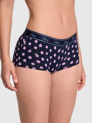 PINK Majtki Boyshort z logo Victoria's Secret