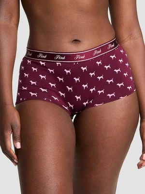 Majtki Boyshort z logo Victoria's Secret