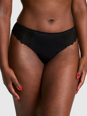 Majtki cheeky bezszwowe Victoria's Secret Czarny
