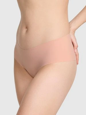 Majtki cheeky bezszwowe Victoria's Secret Beżowy