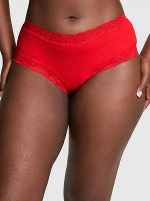 PINK Majtki bawełniane Cheeky Wink Victoria's Secret
